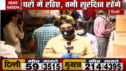 The risk of community infection increased in Delhi's markets
