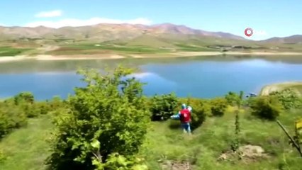 Ziya Dede'nin 4 bin fidan diktiği adasına vefa hizmeti