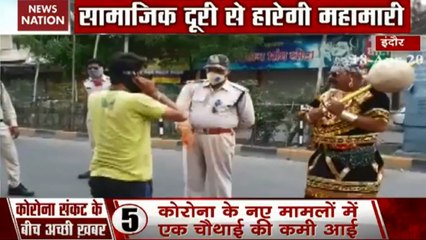 Police is trying unique ways to make people aware in Indore