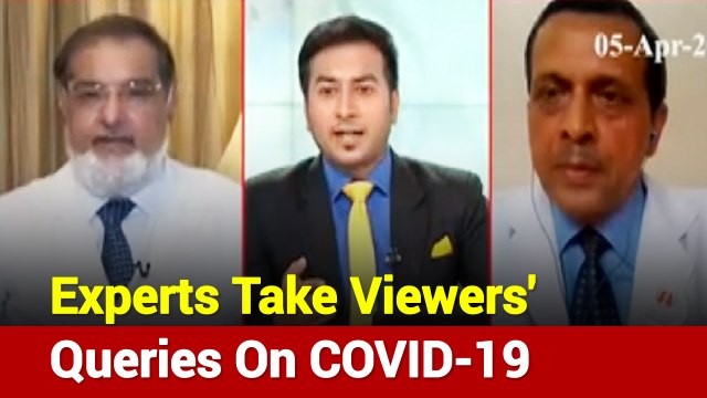 Dr. Mohsin Ali, Prof. Arvind Kumar Take Viewers' Queries On COVID-19