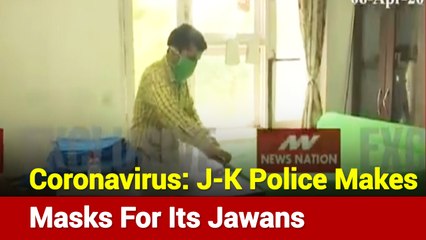 Report: J-K Police Makes Masks, Protective Equipment For Its Jawans