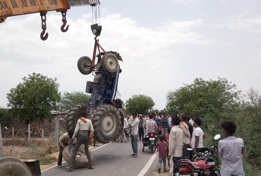 Bundi tractor accident
