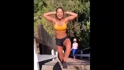 Elle vous prouve à quel point elle a transpiré après son entraînement