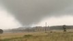 Tornado spotted touching down in cattle field