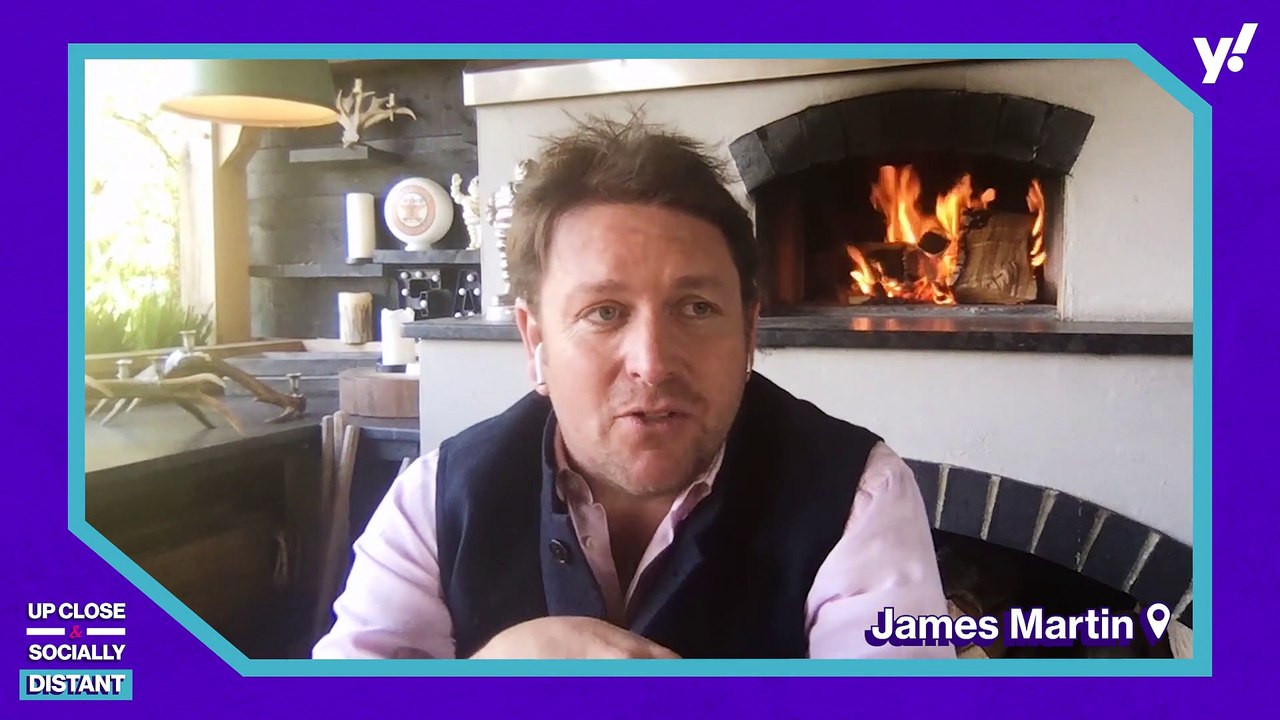 James Martin Interview in Up Close And Socially Distant