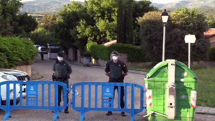 Galapagar cordon policial