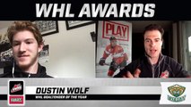 WHL Awards Interview: Dustin Wolf, WHL Goaltender of the Year