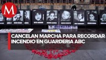 Por coronavirus, cancelan marcha de aniversario por incendio de Guardería ABC