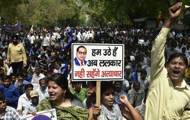 Protesters declare Bharat Bandh to protest against SC/ST Act