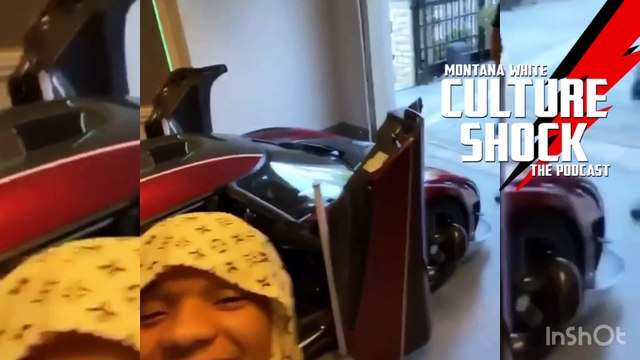 RAE SREMMURD #swaelee shows off his new $3 million USD Koenigsegg Agera RS. Only 25 of these cars were ever made.