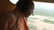 Uttar Pradesh: CM Yogi conducts aerial survey of the flood-effected areas
