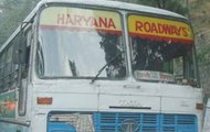 Haryana Roadways staff protest against privatisation of department