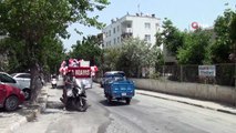 Kuşadası sokaklarında 19 Mayıs coşkusu