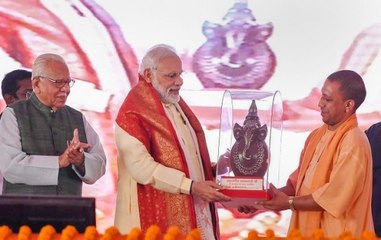 Yogi Adityanath addresses rally in Uttar Pradesh's Mirzapur