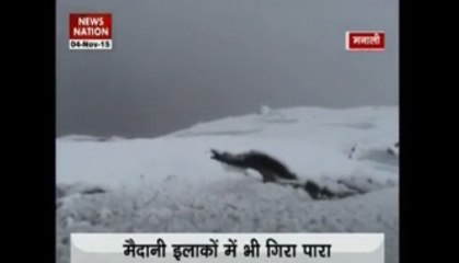 Head to Manali, Gulmarg- The snowfall retreat for tourists!