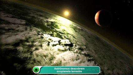 下载视频: Astrônomos descobrem exoplaneta terrestre