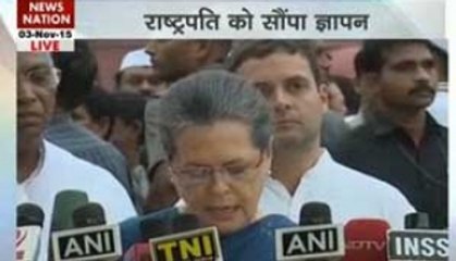 President has spoken, but PM is silent: Sonia