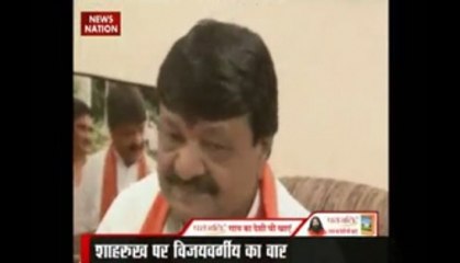 BJP leader Vijayvargiya attacks SRK, says his soul in Pakistan