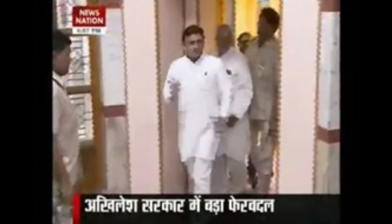 Uttar Pradesh CM Akhilesh Yadav sacks 8 ministers in cabinet reshuffle