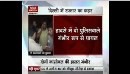 Two Delhi police constable injured