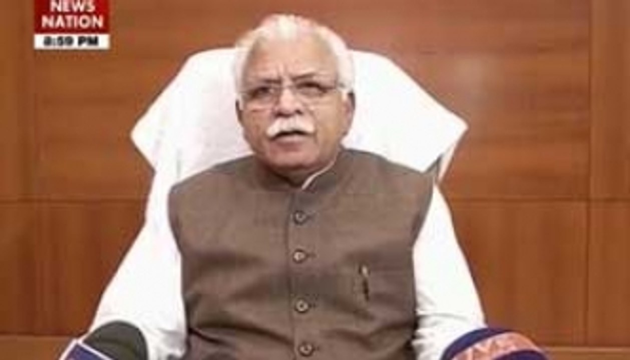Political row erupts over Khattar's remark