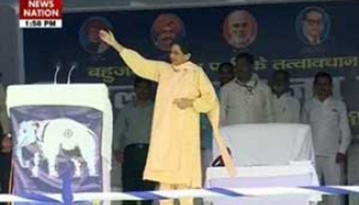 Mayawati attacks BJP