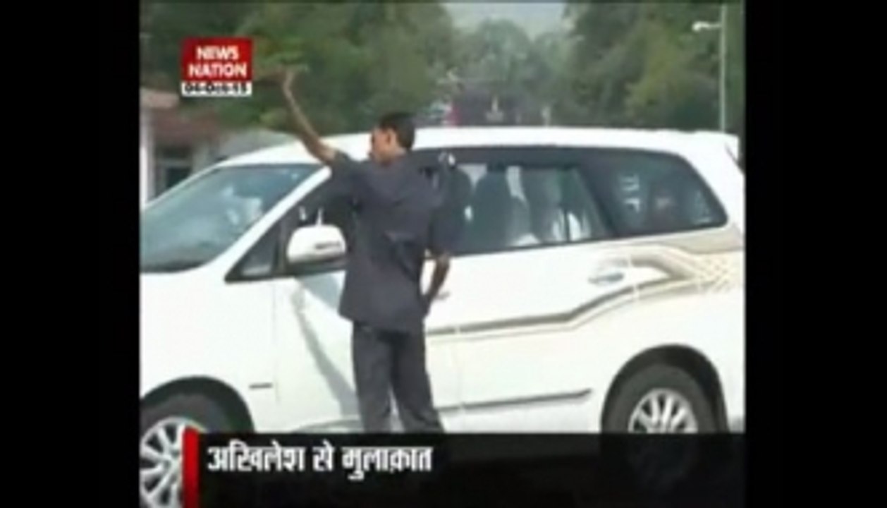 Dardri lynching: CM AKhilesh Yadav meets victim’s family amid huge opposition