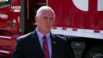 Axios on HBO - Clip - Vice President Mike Pence on Face Mask Usage in the White House