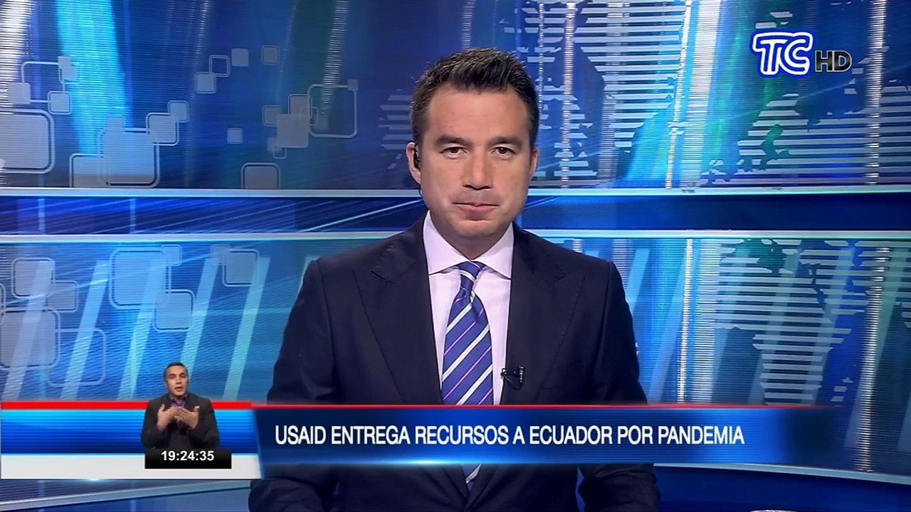 Ocho millones de dólares fueron a entregados a Ecuador por parte de Estados Unidos para la emergencia sanitaria