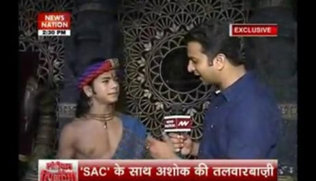 Serial Aur Cinema Ashoka backstage, Bindusara’s ultimate ride video