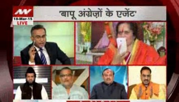 Sadhvi calls Mahatma Gandhi as British agent