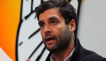 Rahul Gandhi targets PM