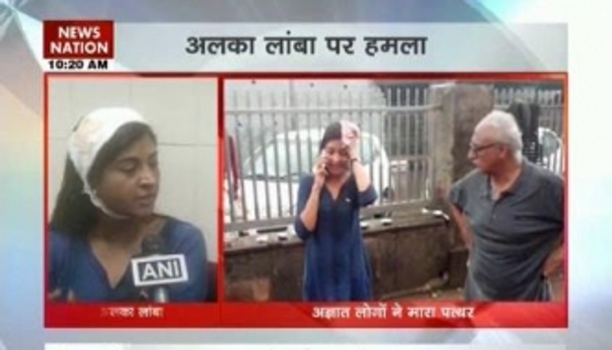 AAP MLA Lamba attacked during anti-drug drive
