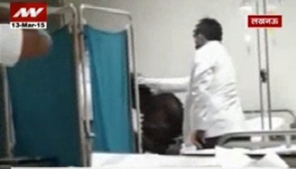 Junior doctor beats patient