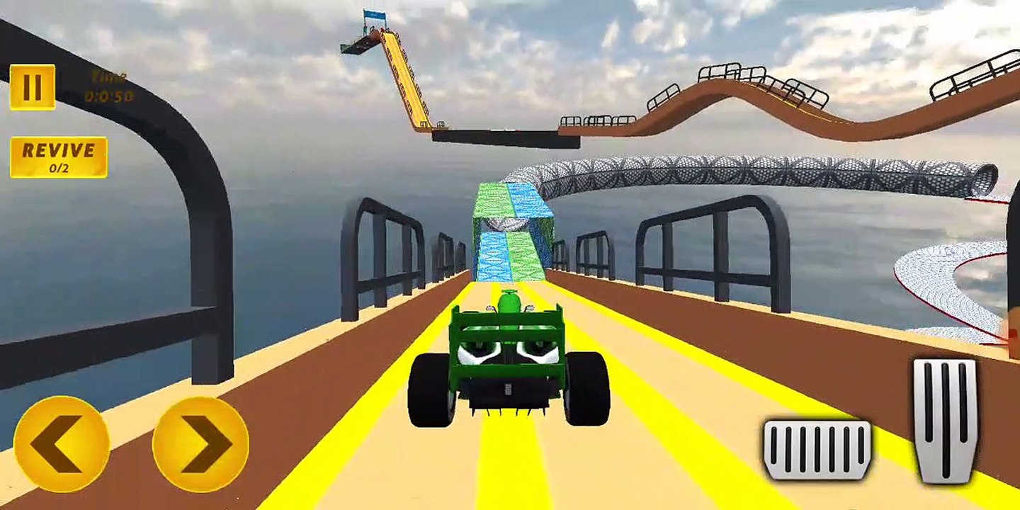 ️Impossible Formula Car Stand, Car rece, Android games️, with BD Games Box...