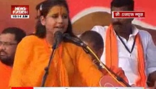 Sadhvi Balika stirs controversy!