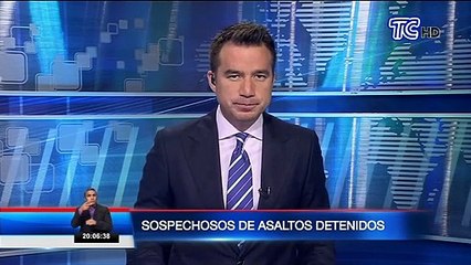 Siete personas acusadas de robo fueron capturados en Guayaquil