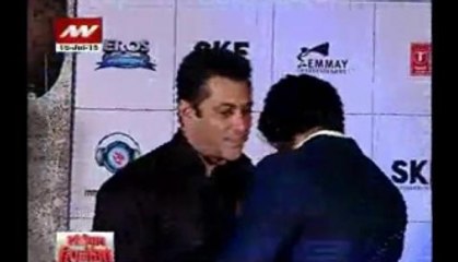 Happy Salman launches emotion Sooraj Pancholi’s Hero