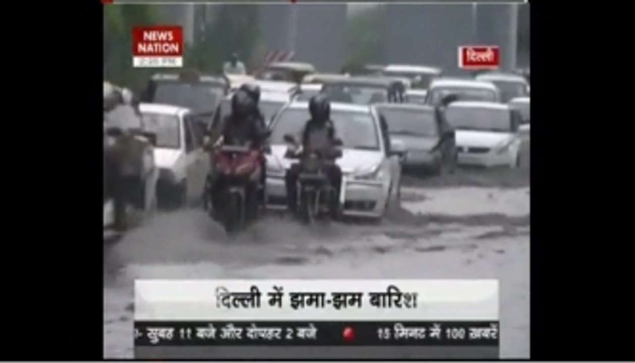 Rain brings traffic woes for NCR