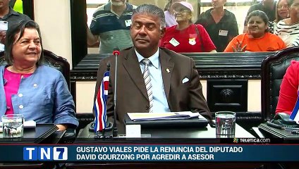 tn7-Secretario del PLN pide renuncia de David Gourzong por agresión de asesor-120520