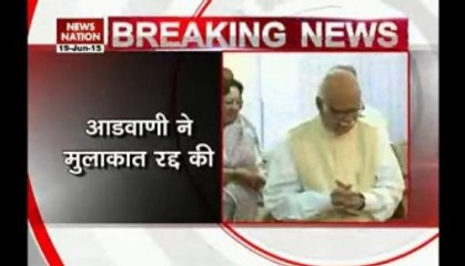 Advani cancels meeting with Kejriwal