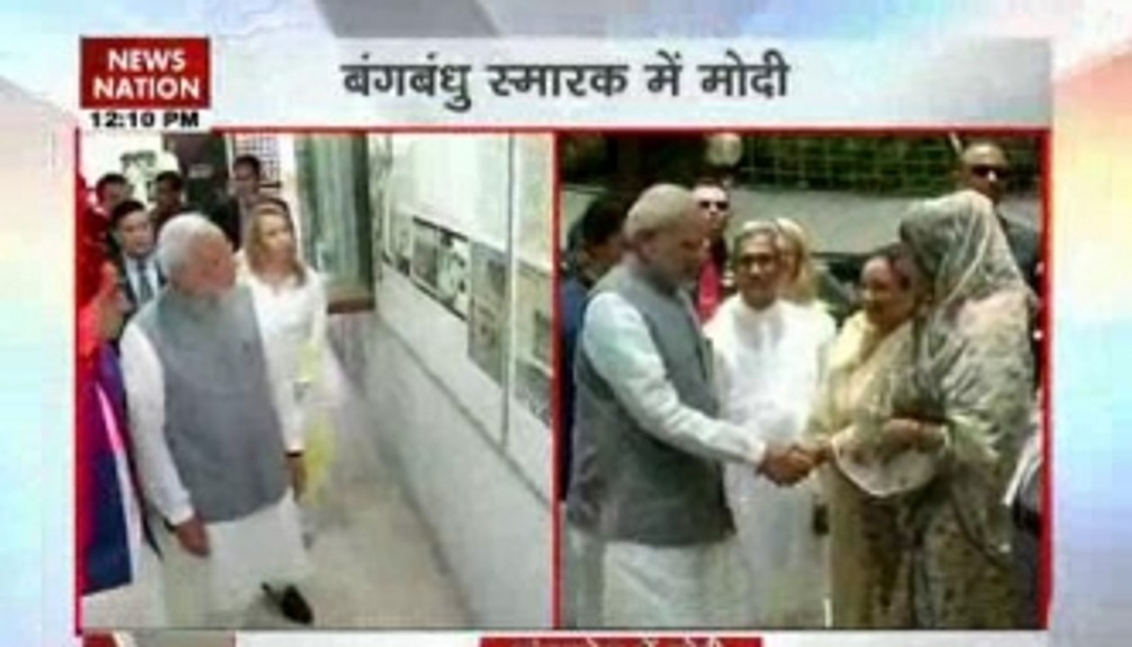 PM Modi visits Bangbandhu memorial