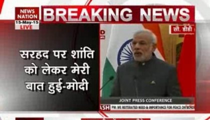 PM Modi’s address after signing 24 pacts with China