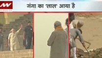 PM takes part in Clean India drive at Assi Ghat