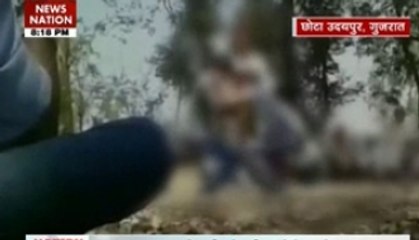 Sarpanch humiliates teenagers in public for eloping