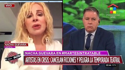 Artistas en crisis por la cuarentena | Nacha Guevara: "Va a pasar mucho tiempo para ir al teatro"