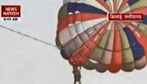 Toddler sent on solo parasailing by mother!