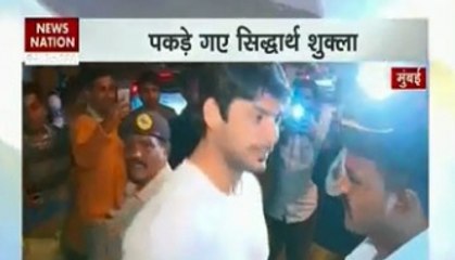 Siddharth Shukla caught by traffic police