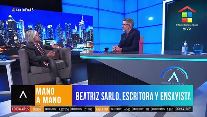 Mano a mano con Beatriz Sarlo: ""Hay viejo-fobia en Argentina, en las redes sociales muchísimo"