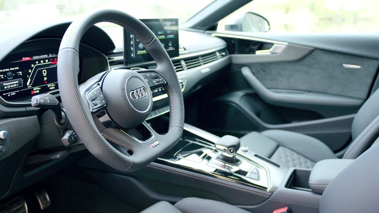 Der Audi RS 5 Sportback - Das Interieur design